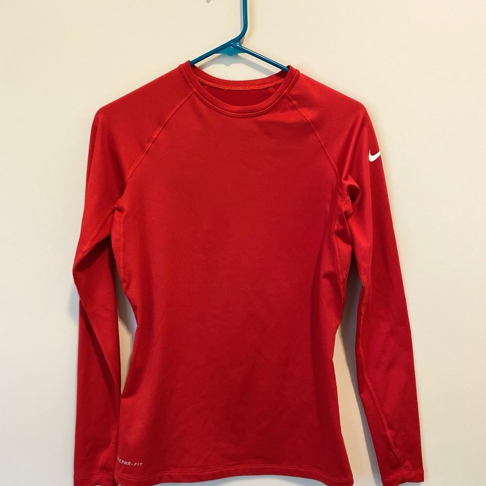 Nike Pro Combat - red workout top